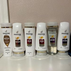 Pantene shampoo with matching conditioners
